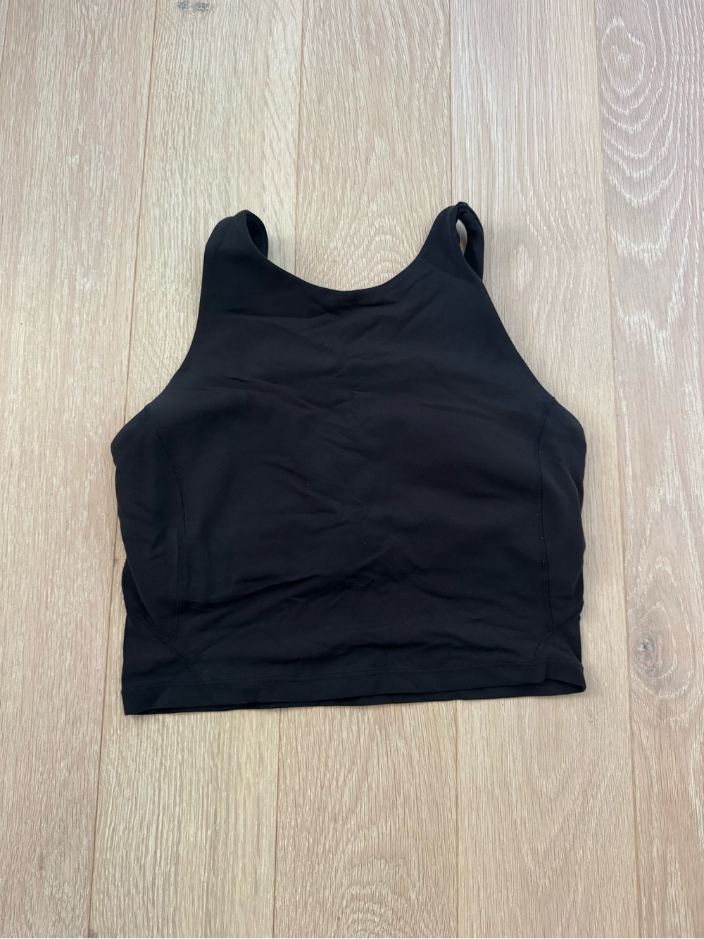 Lululemon Women's Cropped Tank Top w/Built in Bra